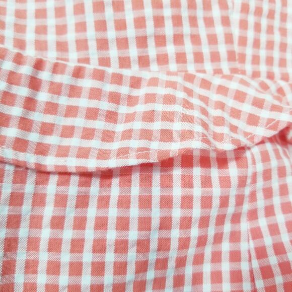 Gal meets Glam Gingham Ruffle Logan Jumpsuit Wide Leg Square neckline - Picture 10 of 15